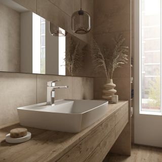 Раковина Serel Rita RT30TXS110H для установки в столешницу 59см белый